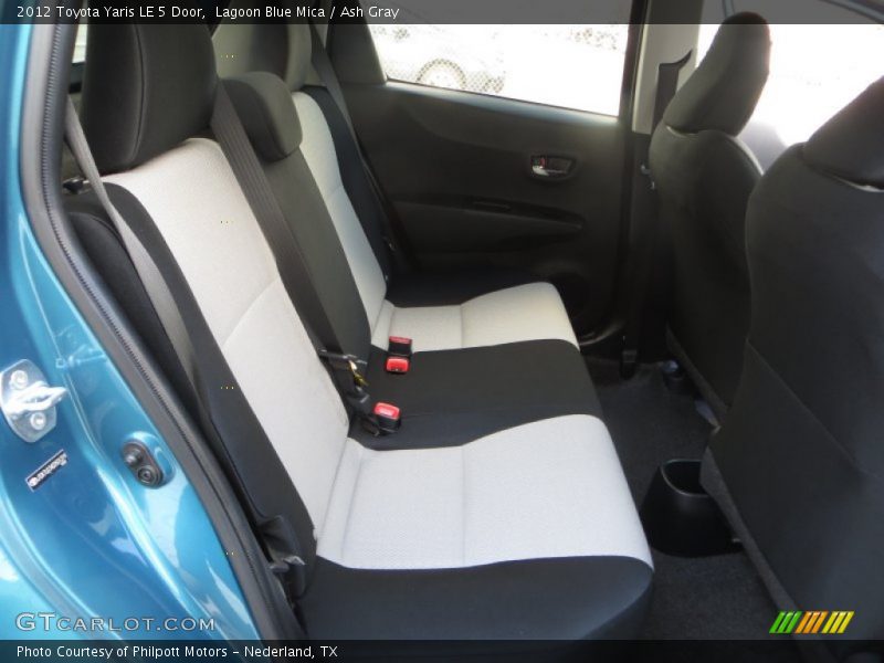 Lagoon Blue Mica / Ash Gray 2012 Toyota Yaris LE 5 Door