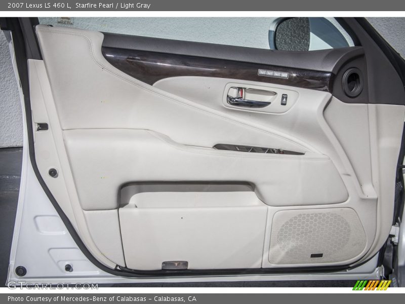Starfire Pearl / Light Gray 2007 Lexus LS 460 L