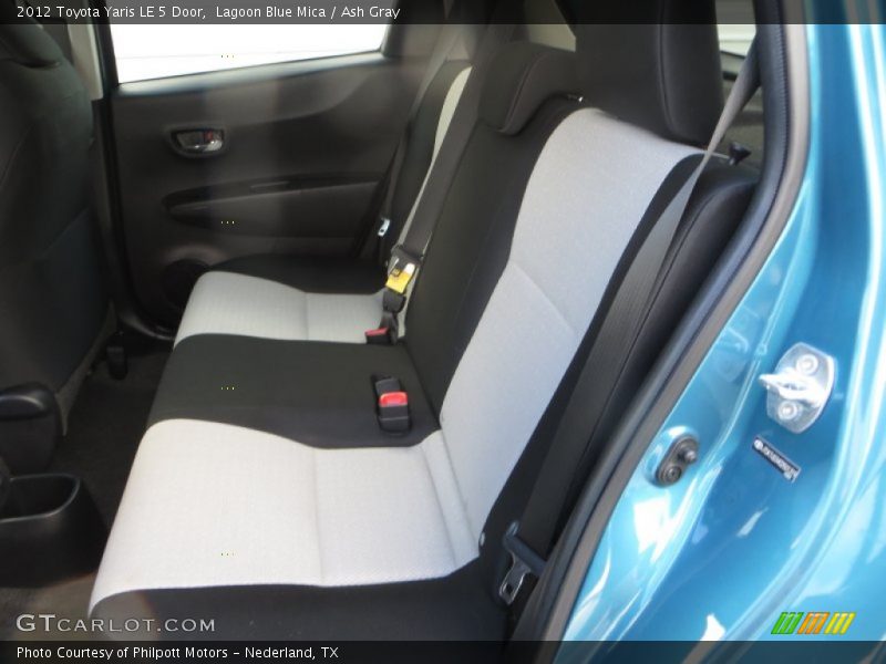Lagoon Blue Mica / Ash Gray 2012 Toyota Yaris LE 5 Door