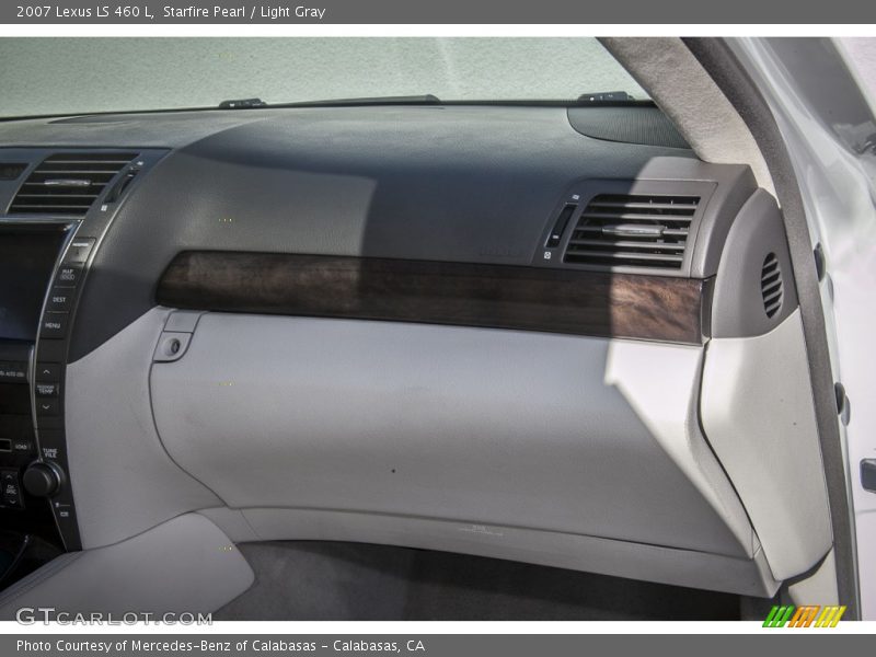 Starfire Pearl / Light Gray 2007 Lexus LS 460 L