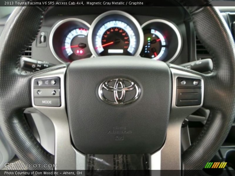 Magnetic Gray Metallic / Graphite 2013 Toyota Tacoma V6 SR5 Access Cab 4x4