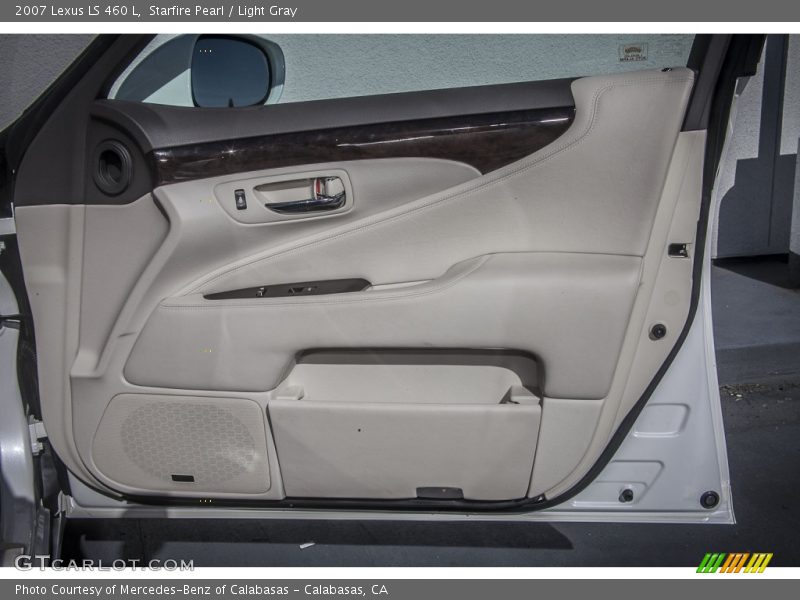 Starfire Pearl / Light Gray 2007 Lexus LS 460 L