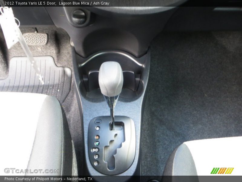 Lagoon Blue Mica / Ash Gray 2012 Toyota Yaris LE 5 Door
