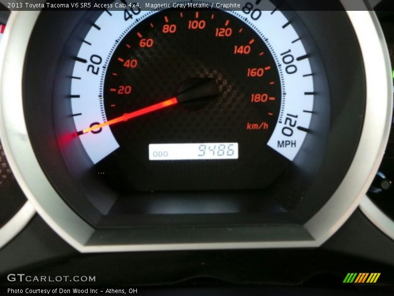 Magnetic Gray Metallic / Graphite 2013 Toyota Tacoma V6 SR5 Access Cab 4x4