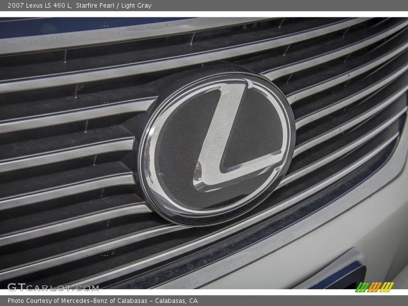 Starfire Pearl / Light Gray 2007 Lexus LS 460 L