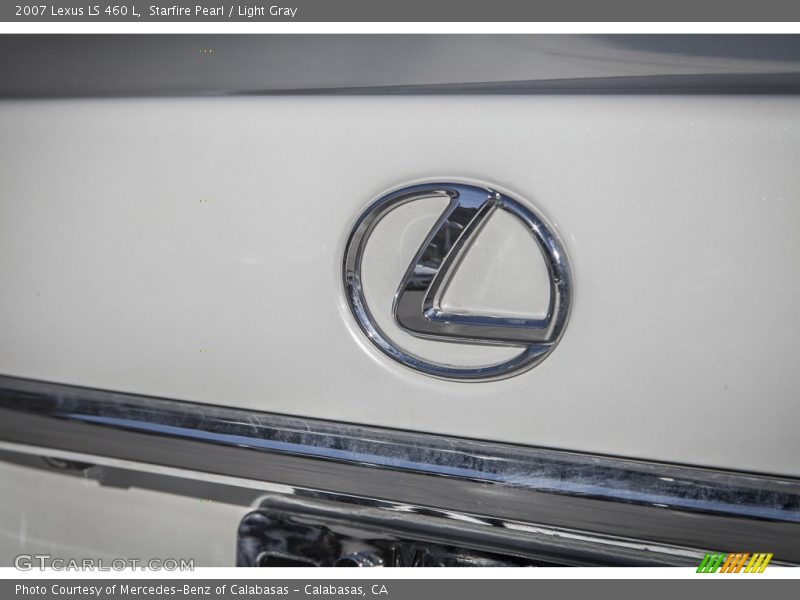 Starfire Pearl / Light Gray 2007 Lexus LS 460 L