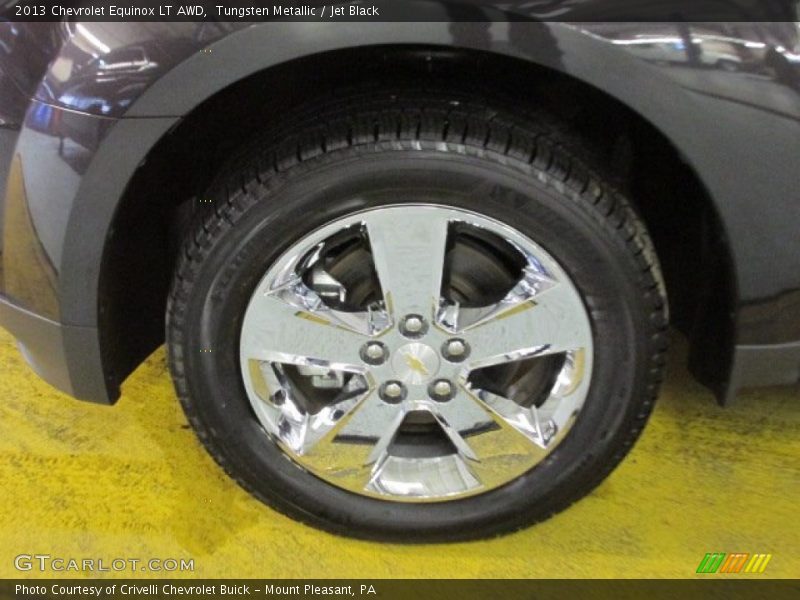 Tungsten Metallic / Jet Black 2013 Chevrolet Equinox LT AWD