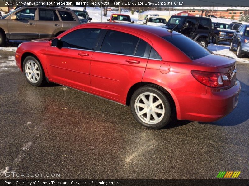 Inferno Red Crystal Pearl / Dark Slate Gray/Light Slate Gray 2007 Chrysler Sebring Touring Sedan