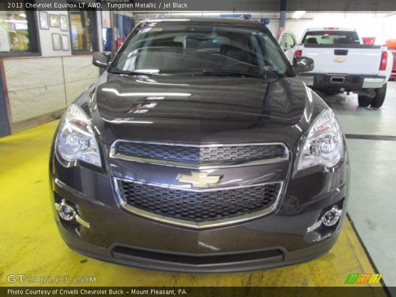 Tungsten Metallic / Jet Black 2013 Chevrolet Equinox LT AWD