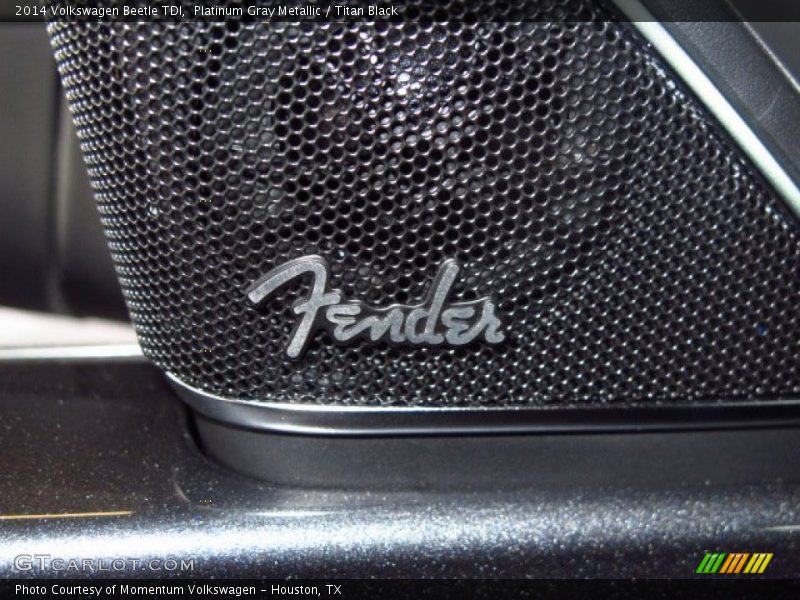 Platinum Gray Metallic / Titan Black 2014 Volkswagen Beetle TDI