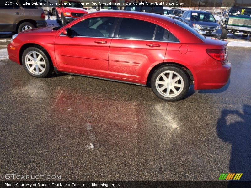 Inferno Red Crystal Pearl / Dark Slate Gray/Light Slate Gray 2007 Chrysler Sebring Touring Sedan