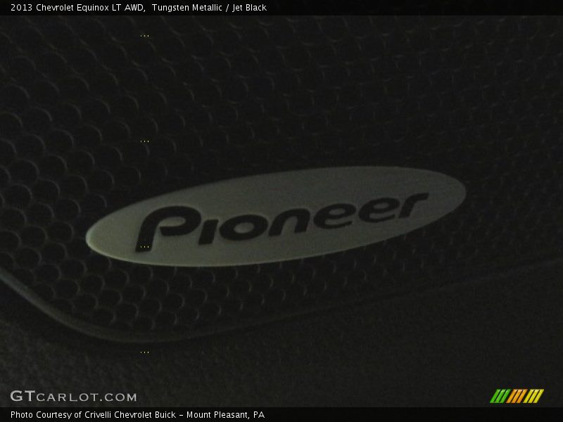 Tungsten Metallic / Jet Black 2013 Chevrolet Equinox LT AWD