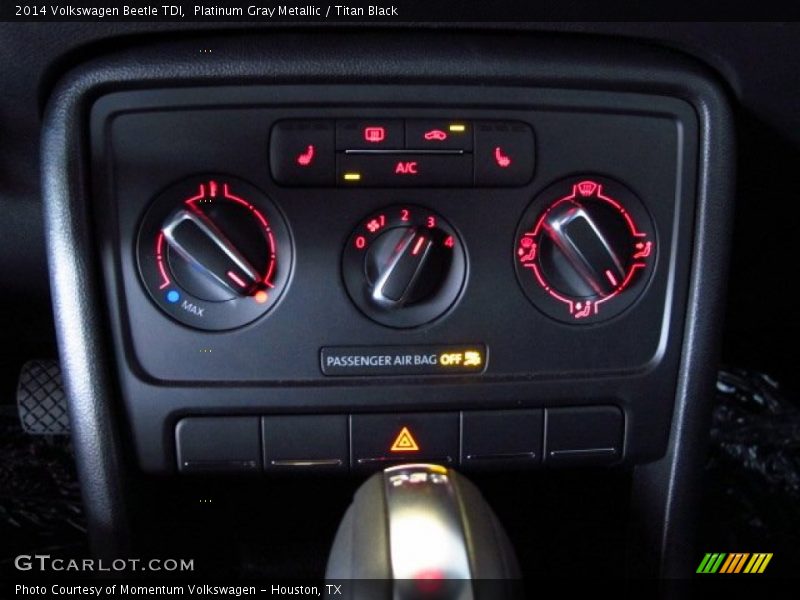 Platinum Gray Metallic / Titan Black 2014 Volkswagen Beetle TDI