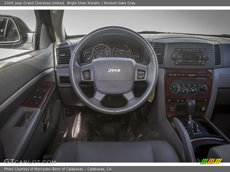 Bright Silver Metallic / Medium Slate Gray 2006 Jeep Grand Cherokee Limited