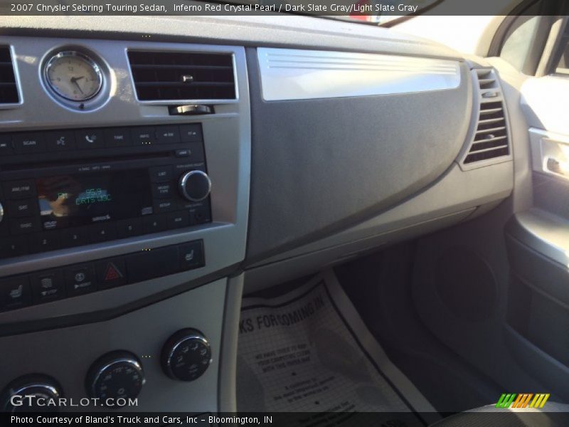 Inferno Red Crystal Pearl / Dark Slate Gray/Light Slate Gray 2007 Chrysler Sebring Touring Sedan