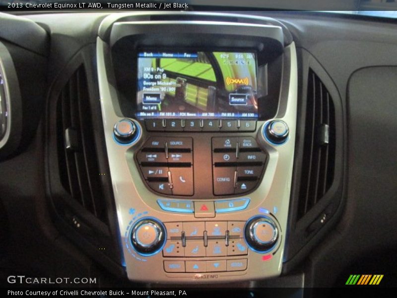 Tungsten Metallic / Jet Black 2013 Chevrolet Equinox LT AWD