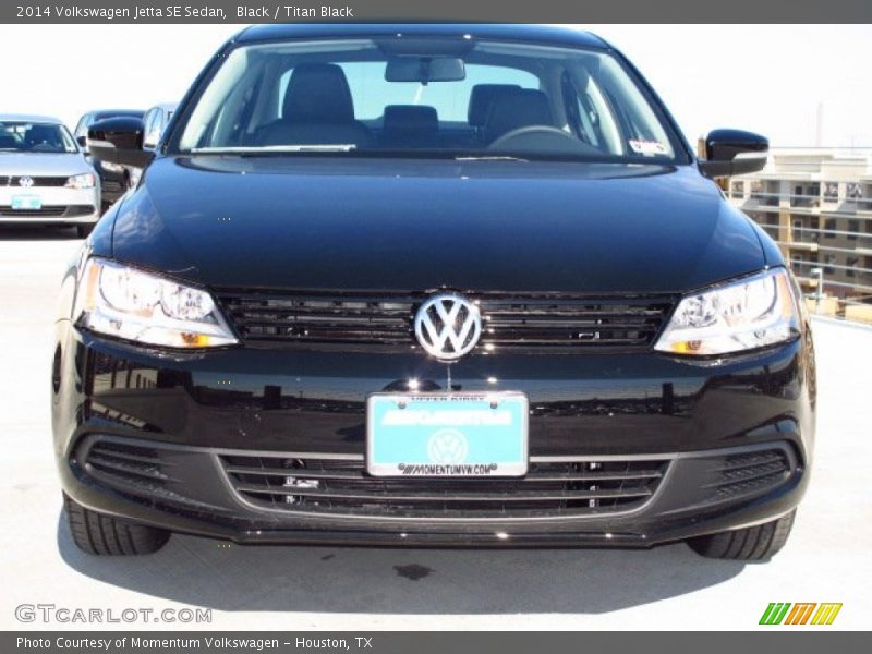 Black / Titan Black 2014 Volkswagen Jetta SE Sedan