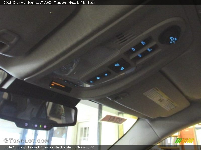 Tungsten Metallic / Jet Black 2013 Chevrolet Equinox LT AWD