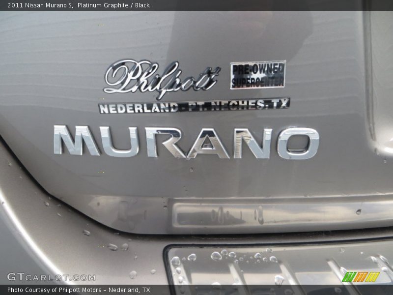Platinum Graphite / Black 2011 Nissan Murano S