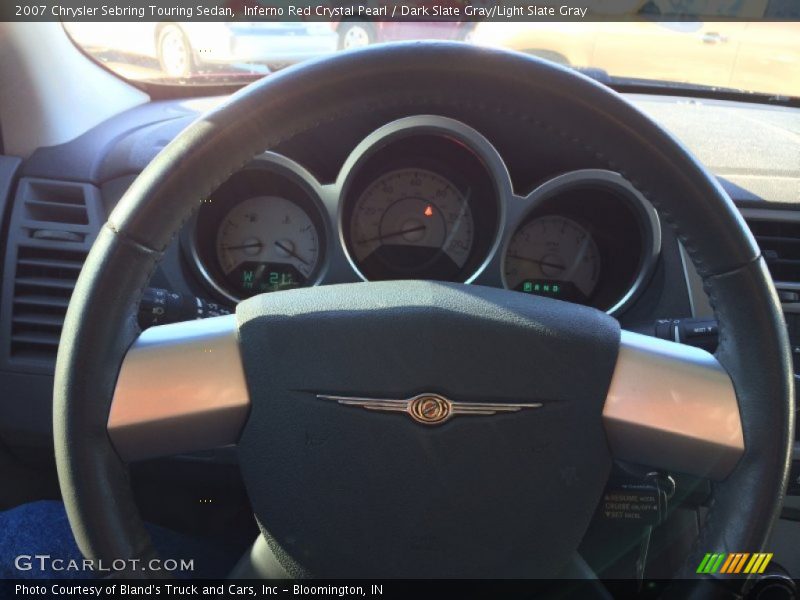 Inferno Red Crystal Pearl / Dark Slate Gray/Light Slate Gray 2007 Chrysler Sebring Touring Sedan