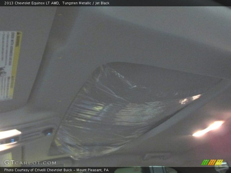 Tungsten Metallic / Jet Black 2013 Chevrolet Equinox LT AWD