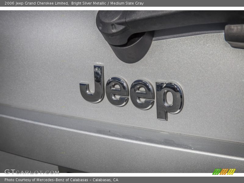 Bright Silver Metallic / Medium Slate Gray 2006 Jeep Grand Cherokee Limited