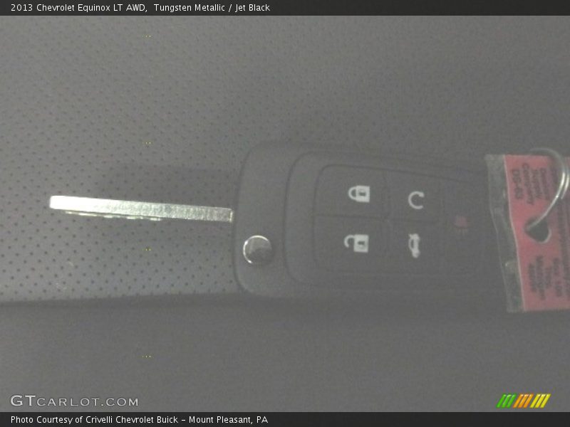 Tungsten Metallic / Jet Black 2013 Chevrolet Equinox LT AWD