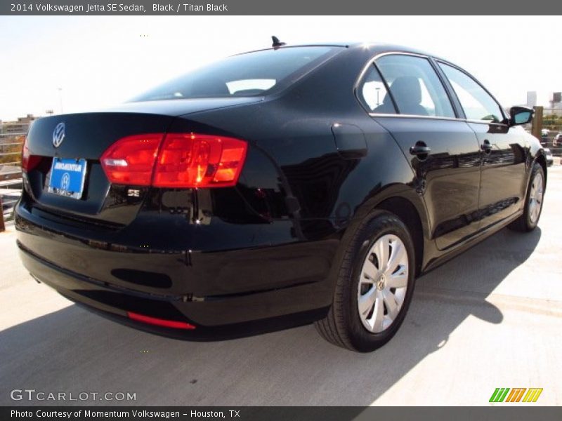 Black / Titan Black 2014 Volkswagen Jetta SE Sedan