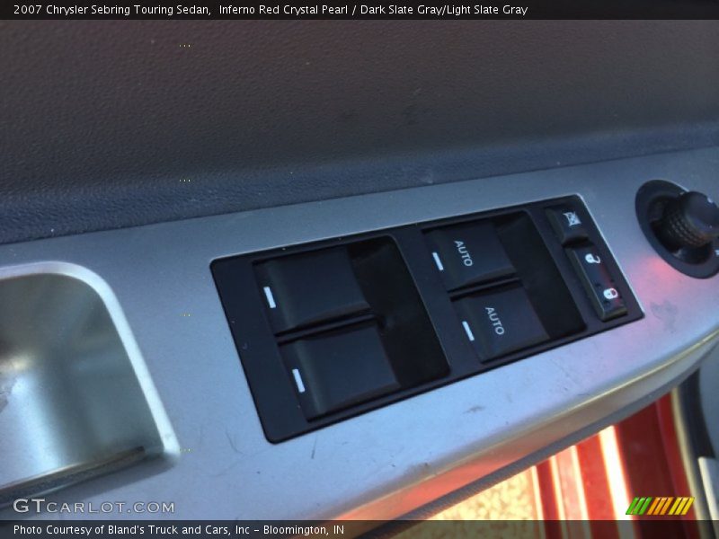 Inferno Red Crystal Pearl / Dark Slate Gray/Light Slate Gray 2007 Chrysler Sebring Touring Sedan