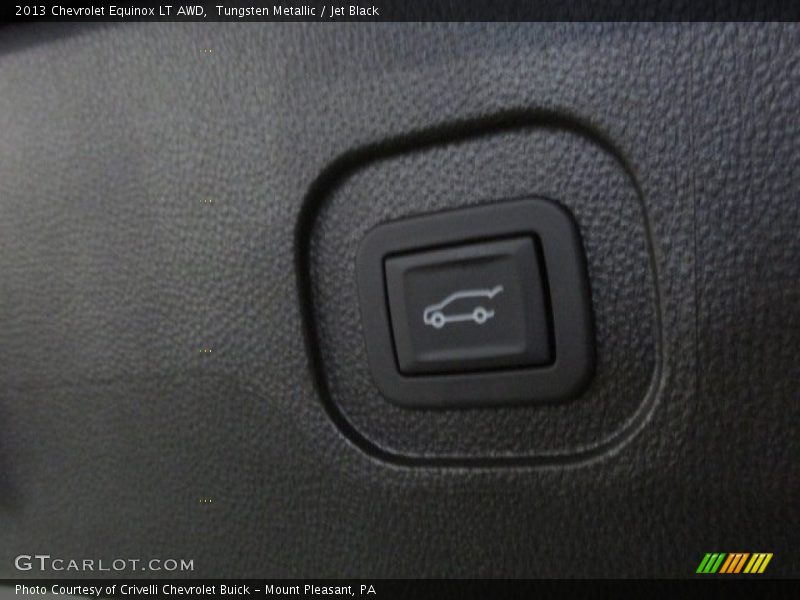 Tungsten Metallic / Jet Black 2013 Chevrolet Equinox LT AWD