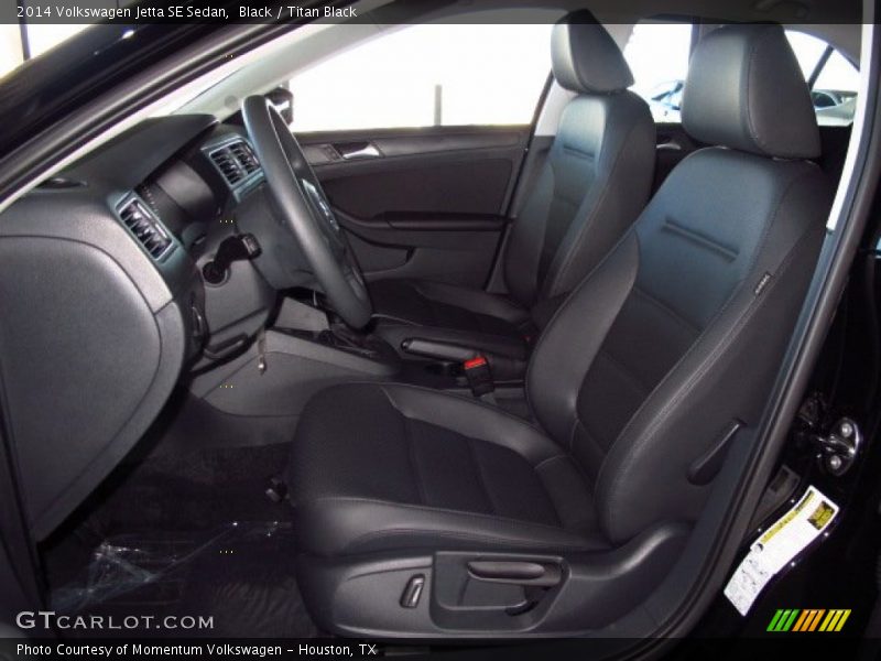 Black / Titan Black 2014 Volkswagen Jetta SE Sedan