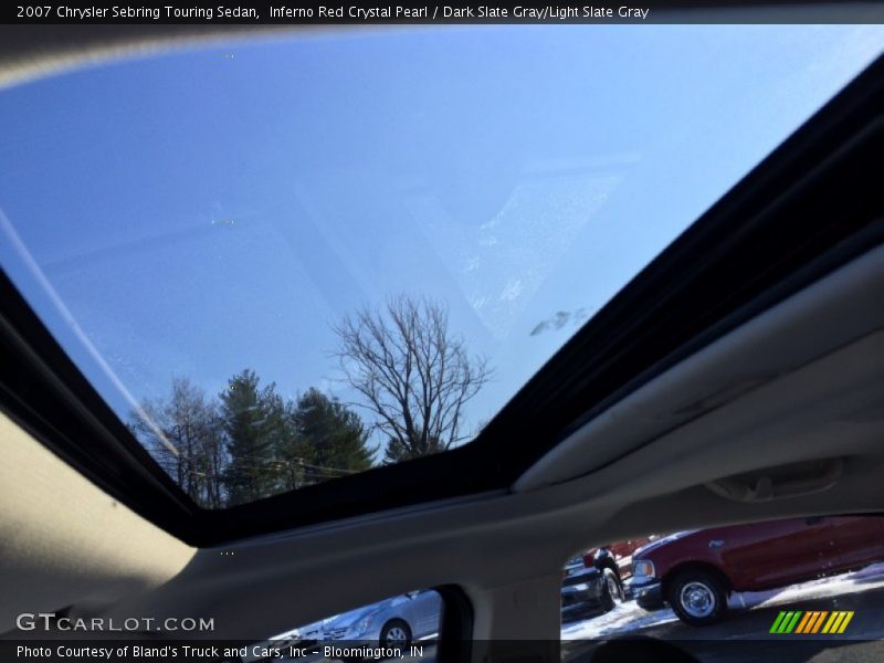 Inferno Red Crystal Pearl / Dark Slate Gray/Light Slate Gray 2007 Chrysler Sebring Touring Sedan