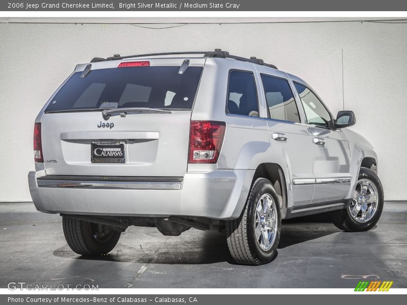 Bright Silver Metallic / Medium Slate Gray 2006 Jeep Grand Cherokee Limited