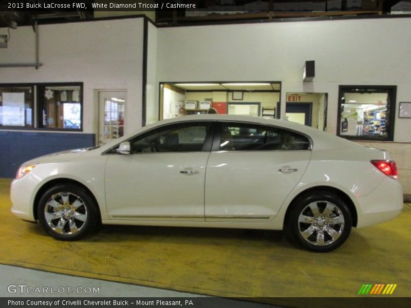 White Diamond Tricoat / Cashmere 2013 Buick LaCrosse FWD