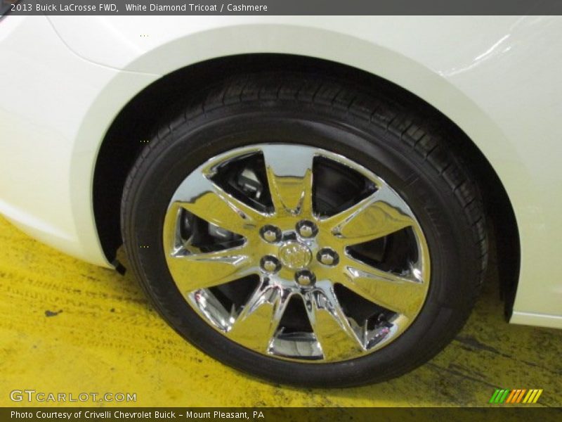 White Diamond Tricoat / Cashmere 2013 Buick LaCrosse FWD