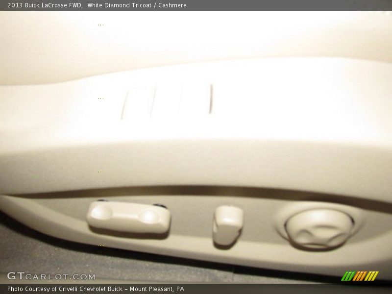 White Diamond Tricoat / Cashmere 2013 Buick LaCrosse FWD