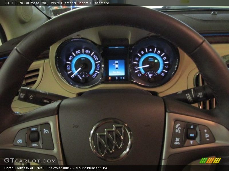 White Diamond Tricoat / Cashmere 2013 Buick LaCrosse FWD