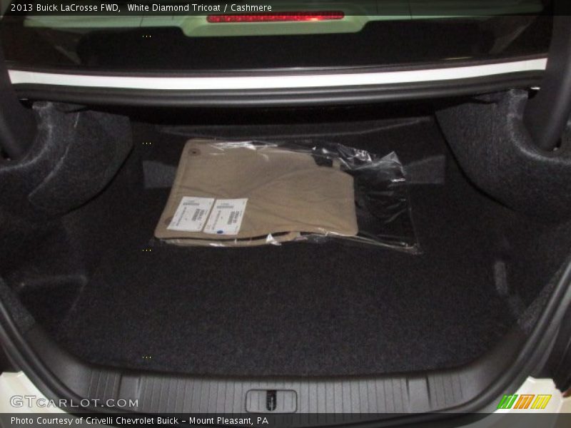 White Diamond Tricoat / Cashmere 2013 Buick LaCrosse FWD