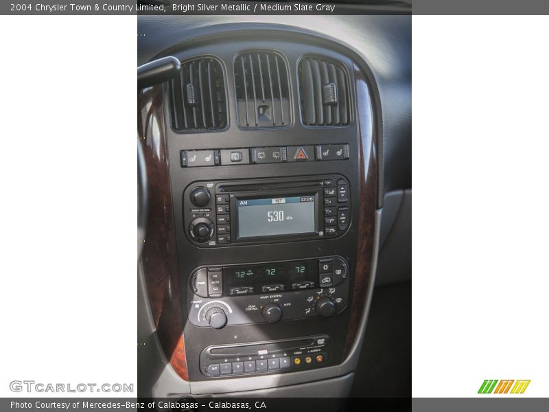 Bright Silver Metallic / Medium Slate Gray 2004 Chrysler Town & Country Limited