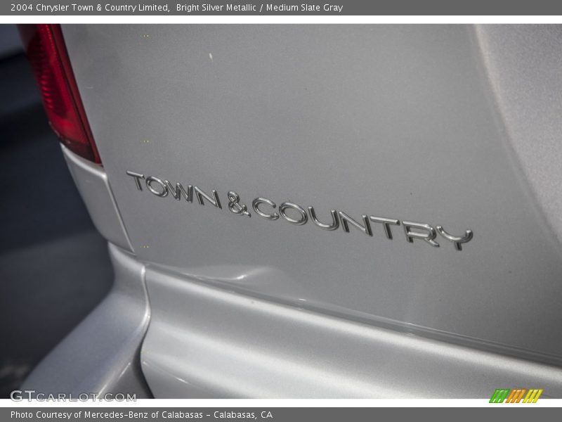 Bright Silver Metallic / Medium Slate Gray 2004 Chrysler Town & Country Limited