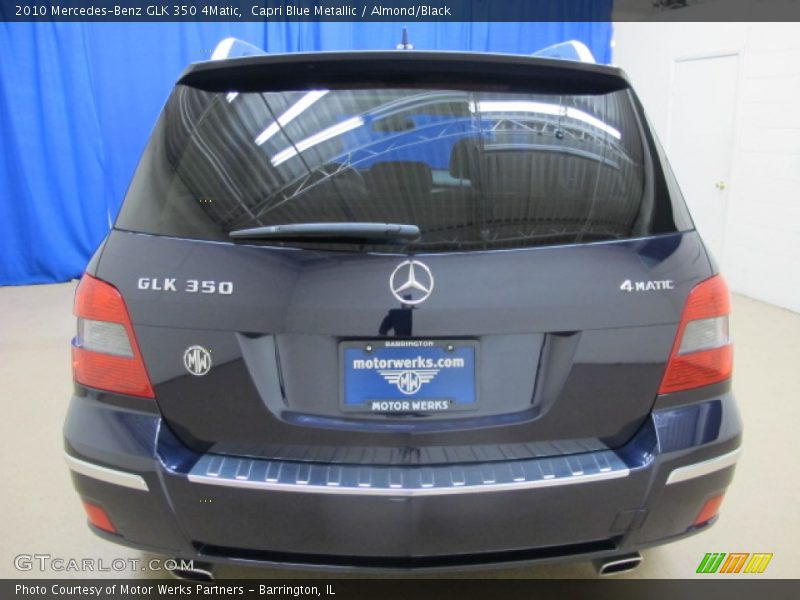 Capri Blue Metallic / Almond/Black 2010 Mercedes-Benz GLK 350 4Matic