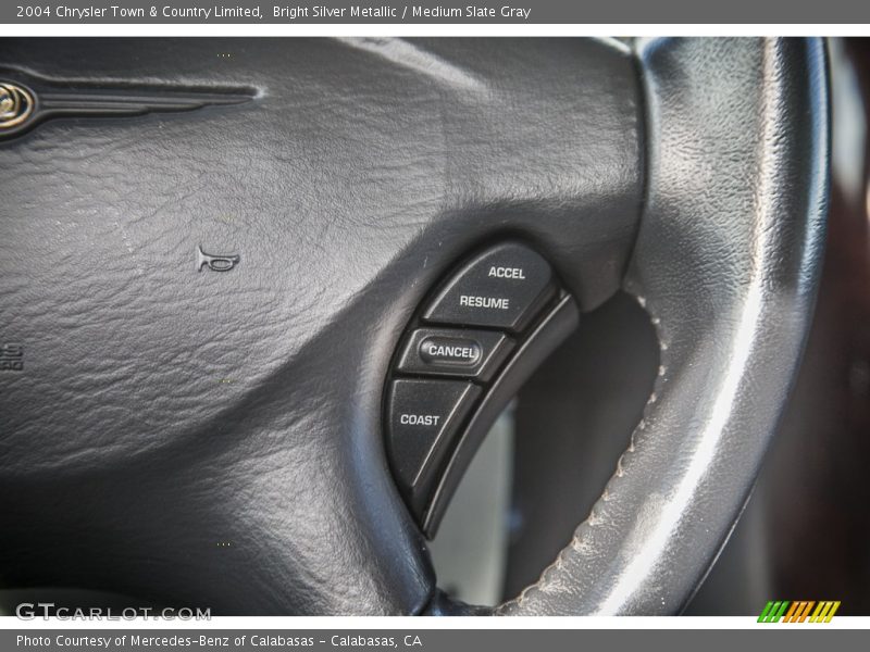 Bright Silver Metallic / Medium Slate Gray 2004 Chrysler Town & Country Limited