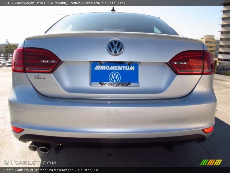Reflex Silver Metallic / Titan Black 2014 Volkswagen Jetta GLI Autobahn