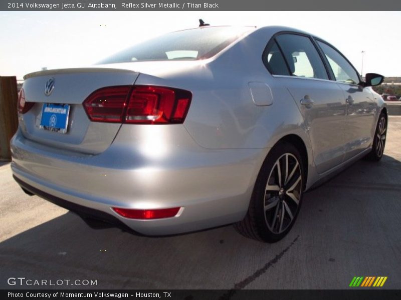 Reflex Silver Metallic / Titan Black 2014 Volkswagen Jetta GLI Autobahn