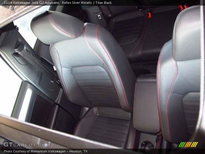 Reflex Silver Metallic / Titan Black 2014 Volkswagen Jetta GLI Autobahn
