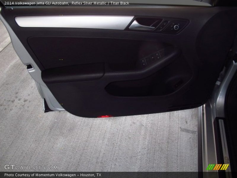 Reflex Silver Metallic / Titan Black 2014 Volkswagen Jetta GLI Autobahn