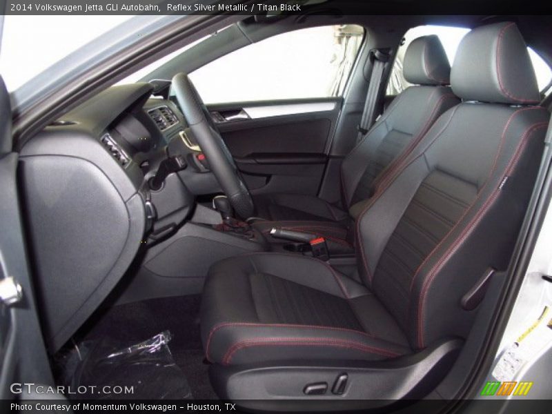 Reflex Silver Metallic / Titan Black 2014 Volkswagen Jetta GLI Autobahn