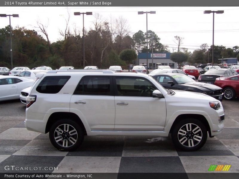 Super White / Sand Beige 2014 Toyota 4Runner Limited 4x4