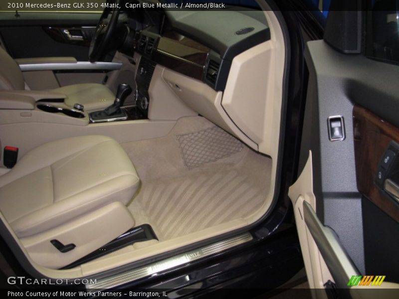 Capri Blue Metallic / Almond/Black 2010 Mercedes-Benz GLK 350 4Matic