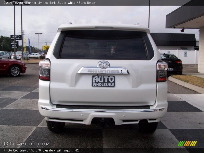Super White / Sand Beige 2014 Toyota 4Runner Limited 4x4
